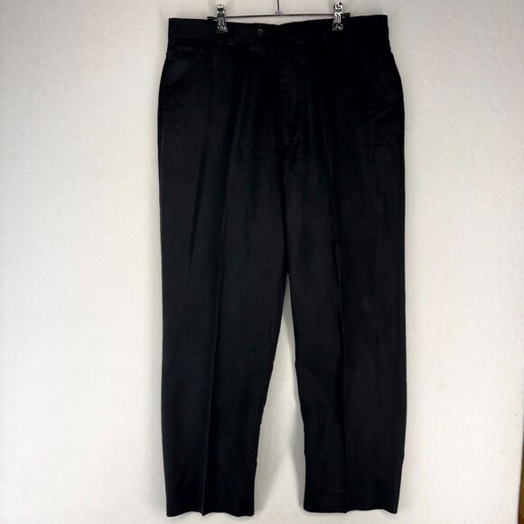 Perry Ellis Black Dress Pants‎ Mens Size 36/30 - Picture 1 of 9